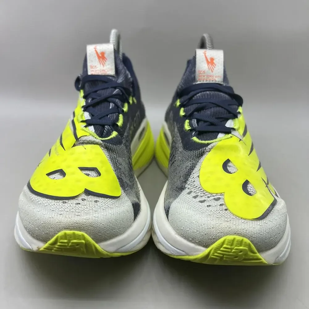 New Balance FuelCell SC Elite 3 Shoes Women Size 8 B Green NYC Marathon Sneakers